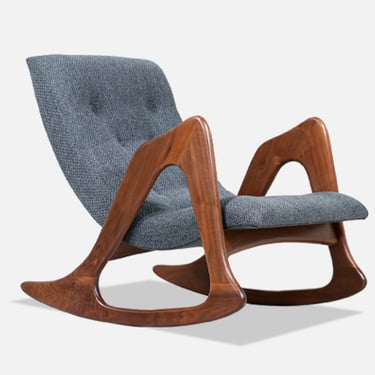 Adrian Pearsall Model 812-CR Sculpted Rocking Chair for Craft Associates