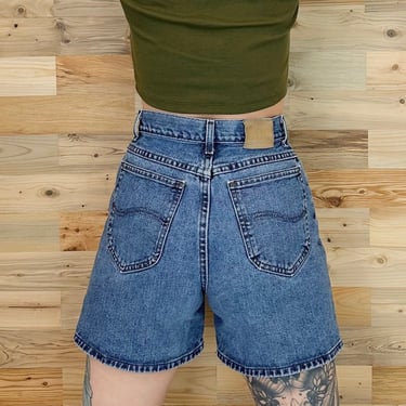 90's Vintage Lee Jean Shorts / Size 26 