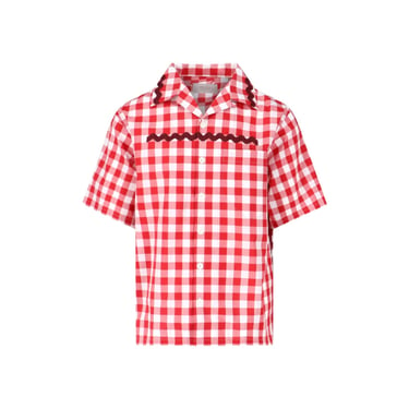 Prada Checked Shirt Men