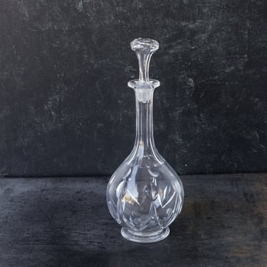 Numbered Cut Crystal Decanter