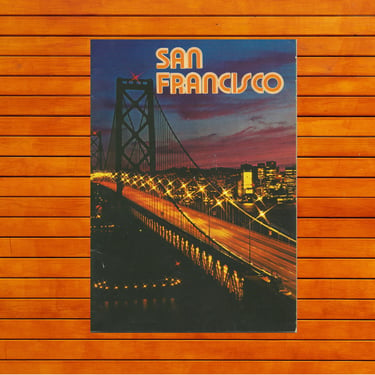 Vintage 1970s San Francisco Photo Book 
