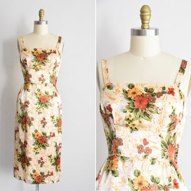 1950s Ode To A Flower dress 