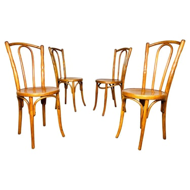 Jacob & Josef Kohn Bentwood Mazowia Thonet Style Cafe Bistro Chairs 