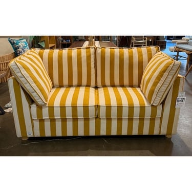 Striped Small Sofa