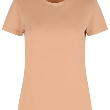 Moncler Pink Cotton T-Shirt Women