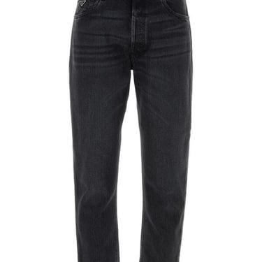 Prada Men Black Denim Jeans