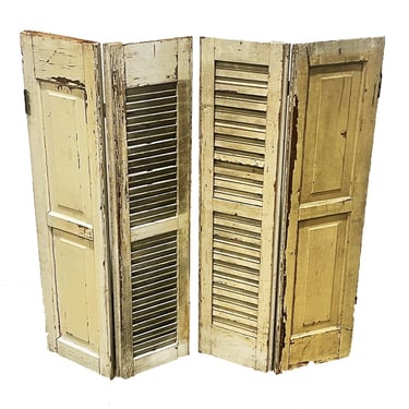 Antique Cream Shutters