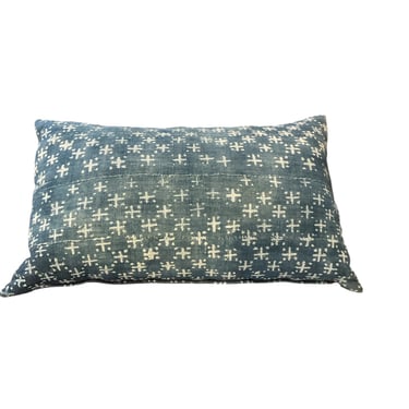 Vintage Japanese Indigo Pillow down filled