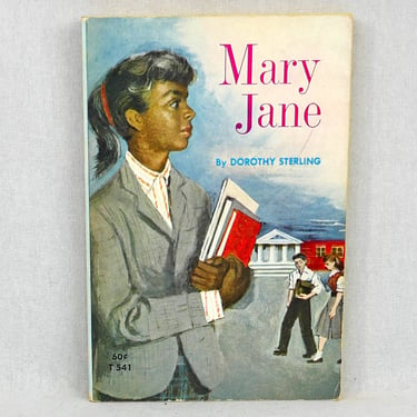 Mary Jane (1959) by Dorothy Sterling - Black girl, school integration, civil rights era - Vintage Children's Novel Book 