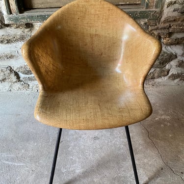 Mid century shell chair fiberglass shell chair mid century modern arm chair 