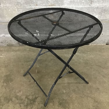 Folding Expanded Steel Patio Table (Seattle)
