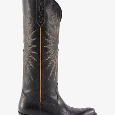 Golden Goose Deluxe Brand Woman Wish Star Woman Black Boots
