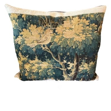 Antique French Verdure Pillow