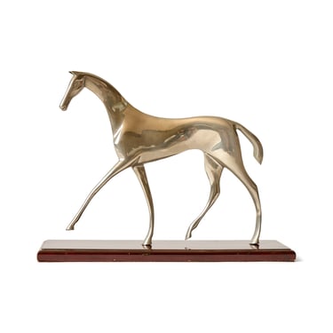 Modernist Horse Sculpture Attributed to Karl Hagenauer for Hagenauer Workshop, 1940's
