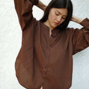 Freya Blouse (2nd Quality) - Carob