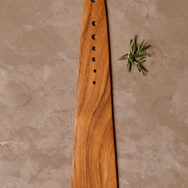 Teak Spatula with Herb Cutter