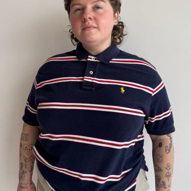 Vintage - Navy &amp; Red Ralph Lauren Polo (XL/1X)