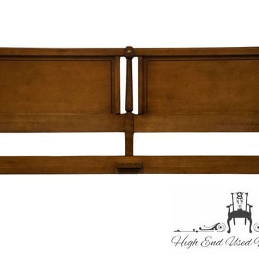 RWAY FURNITURE Solid Hard Rock Maple Italian Neoclassical Tuscan Style King Size Panel Headboard 13-5701 