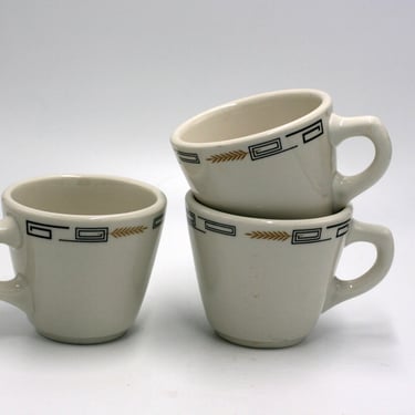 vintage syracuse restaurant ware coffee cups 