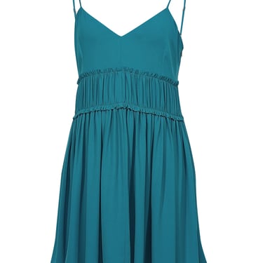 Cinq a Sept - Blue Sleeveless Fit & Flare Mini Dress Sz 6
