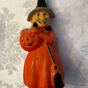 Gurley Halloween witch candle 8” 