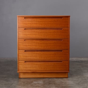 Mid Century Chest of Drawers Teak Dresser Danish Modern HNJ 