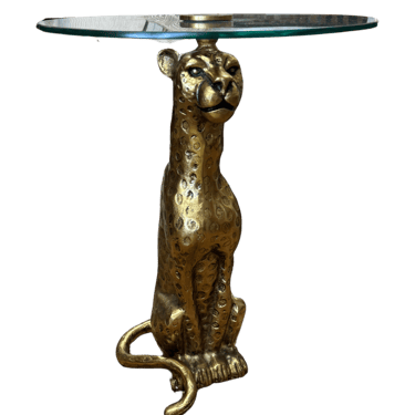 Cheetah Side Table