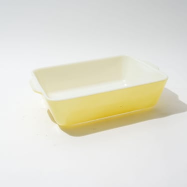 Vintage Pyrex, Yellow, Refrigerator Dish, 503, No Lid, 1950s, 1960s 