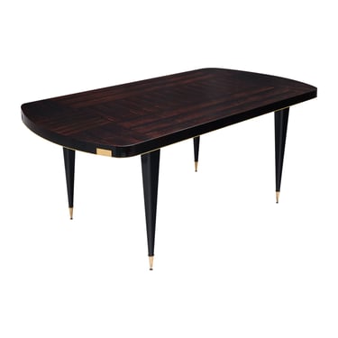 Mid-Century Macassar French Dining Table