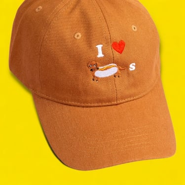 I Heart Hotdogs Dad Hat