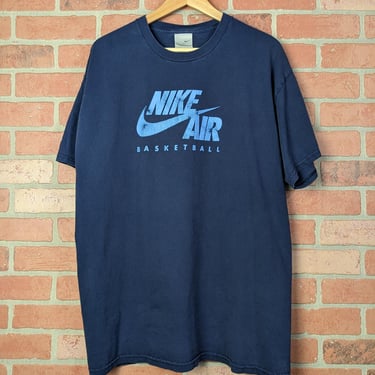 Vintage 90s 00s Nike Air Basketball ORIGINAL Graphic Sports Tee - Extra Large 