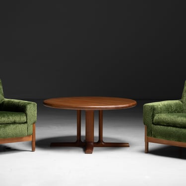 Armchairs by Sergio Saporiti in Velvet by Pierre Frey