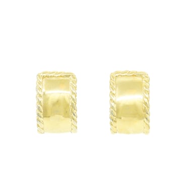 Givenchy Crescent Clip Earrings