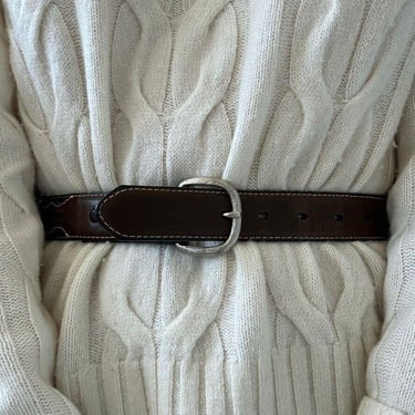 Vintage NWOT Nocona Womens Western Rodeo Cowgirl Studded Waist Belt Sz 26 