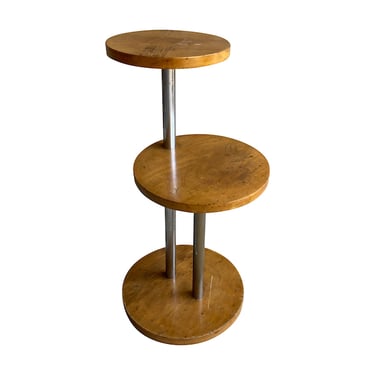Three Tiered Art Deco Side Table, France, 1930’s