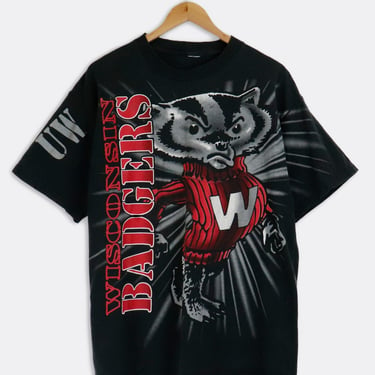 Vintage Wisconsin Badgers Mascot T Shirt