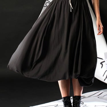 Bubble Skirt in BLACK or STONE