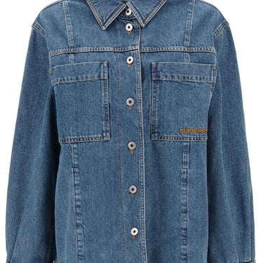 Burberry 'Bensen' Denim Overshirt Women