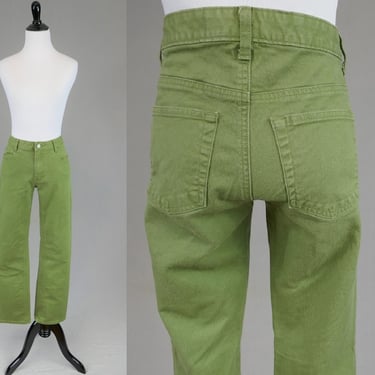 Vintage Green Gap Jeans - 30 waist - Low Rise Boot Cut Stretch - Denim Pants - Vintage Y2K - 30.5