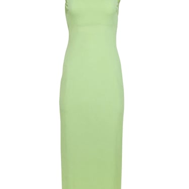 Alberta Ferretti - Light Green Sleeveless Maxi Dress Sz 8