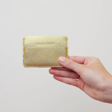 Minor History - The Metro Card Case - Golden