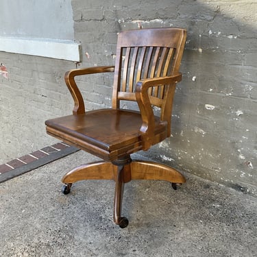 Antique Bankers Chair