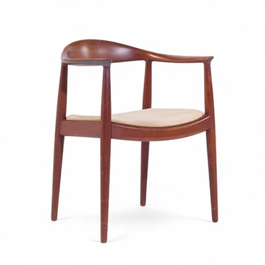Hans Wegner for Johannes Hansen Danish Teak The Chair - mcm 