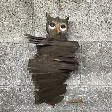 Vintage Owl Yard Art (Seattle)