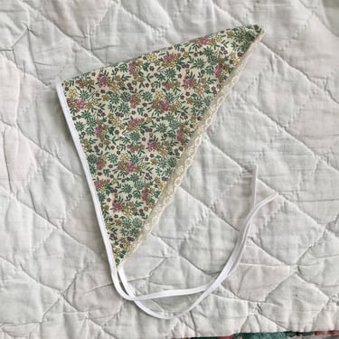 Handmade in Chicago - Wildflower Harvest Double-Sided Hair Kerchief 