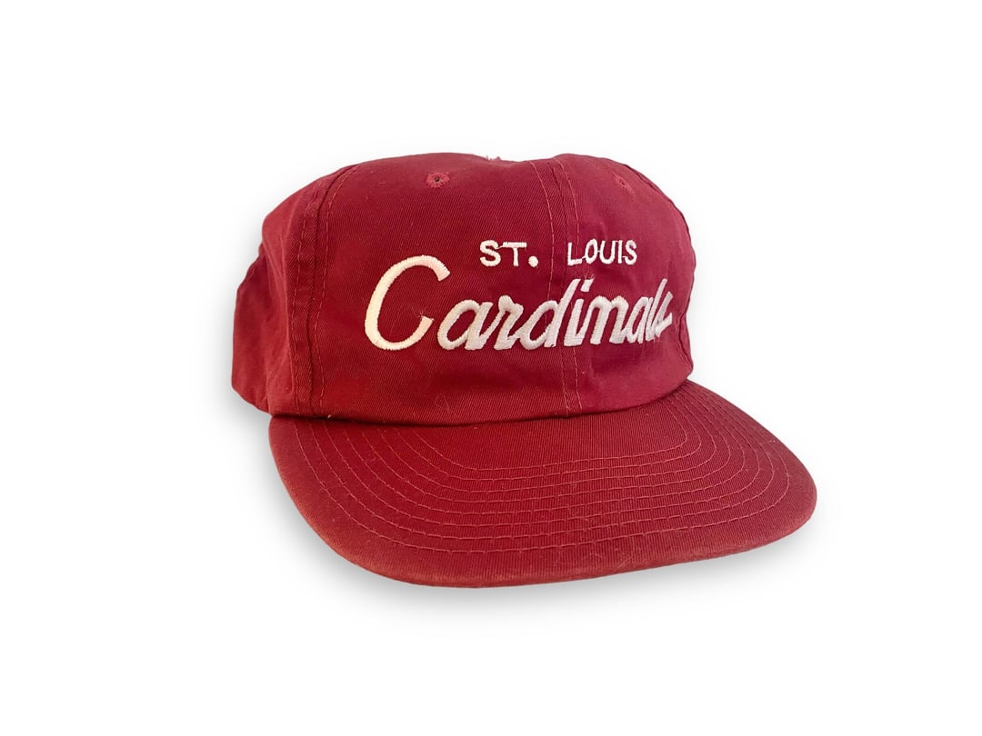 ST. LOUIS CARDINALS VINTAGE 1980'S MLB ANNCO MESH SNAPBACK