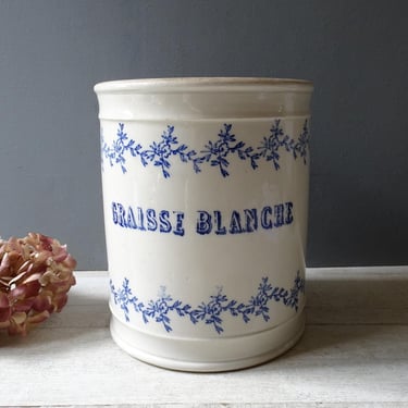 Beautiful vintage French stoneware St Uze cafe pot ( | Grain Sac