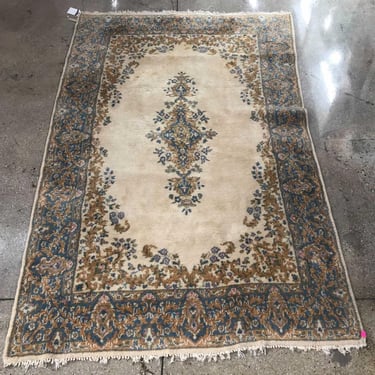 Kerman Wool Carpet,  4' 11&quot; x 2' 11&quot;