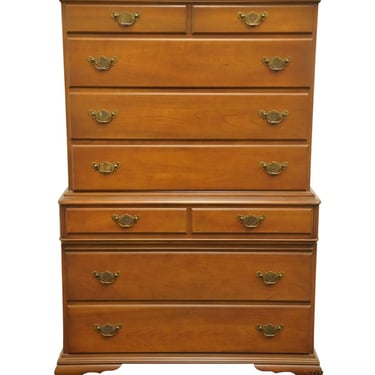 PENNSYLVANIA HOUSE Solid Hard Rock Maple Colonial / Early American 38" Chest on Chest 5665 - Candlelight Finish 