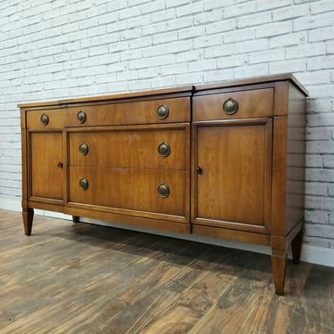 Item #300 Customizable Mid-century Neoclassical sideboard / dresser / TV stand (Custom Finish) 